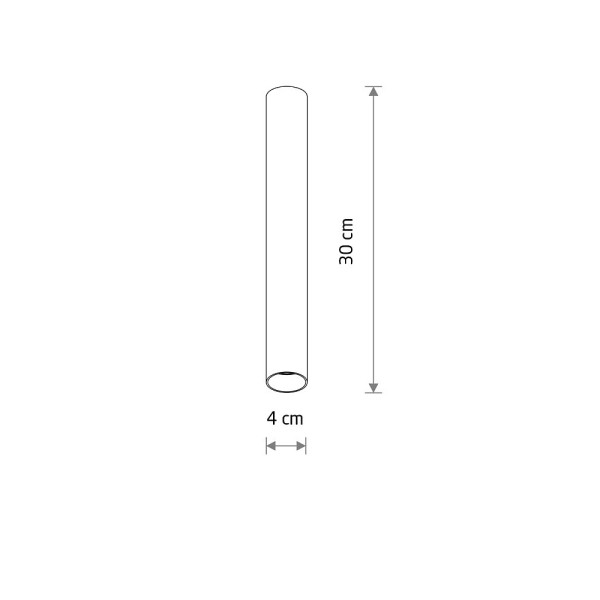 Плафон для світильника Nowodvorski 11223 Cameleon Fourty M GU10 10W Umbra gray - фото №1