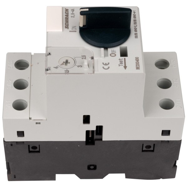 Автомат захисту двигуна Schrack BE200400 2,5-4А 3P - фото №3