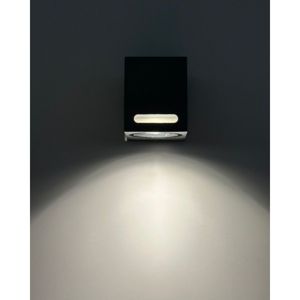 Вуличний світильник Nowodvorski 39123 Assos GU10 1x10W IP54 Чорний - фото №4