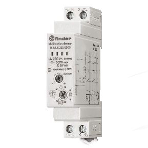 Модульный диммер Finder LED 500Вт 230В AC (158182300500)