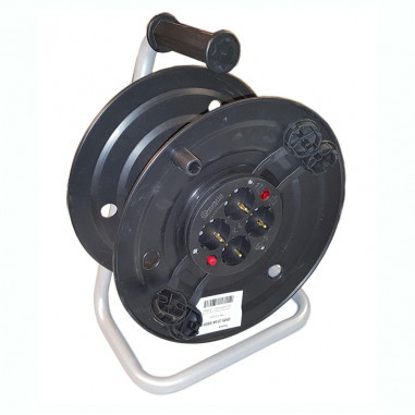 Котушка переносна без дроту Bemis BM9-3104-0000 16А 4шт з запобіжником ПВС 3х1,5 IP44 50м (7.5.1.164759)