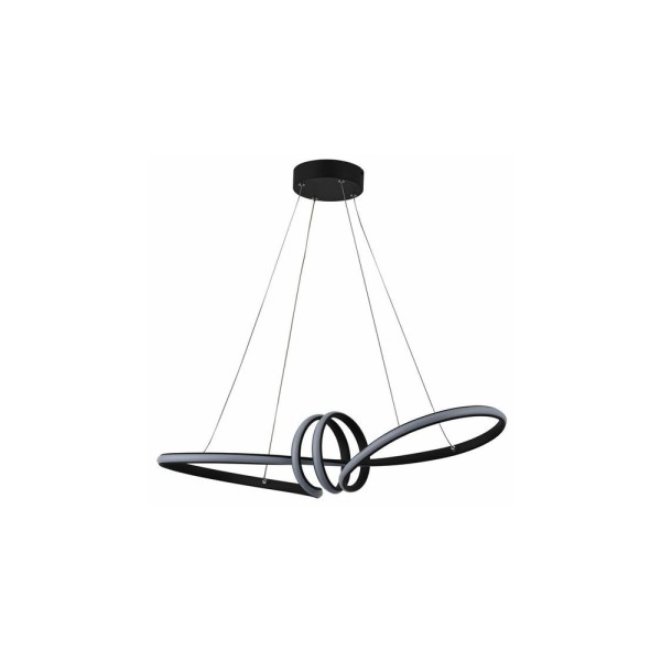 Люстра Reality 338901-35 Canbera Led 1x40W 4000K 3200Lm IP20 Антрацит - фото №1