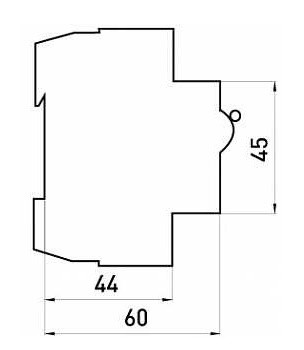 Модульный автоматический выключатель E.Next e.industrial.mcb.100.3.D.25 3р 25А D (i0200005) - фото №2