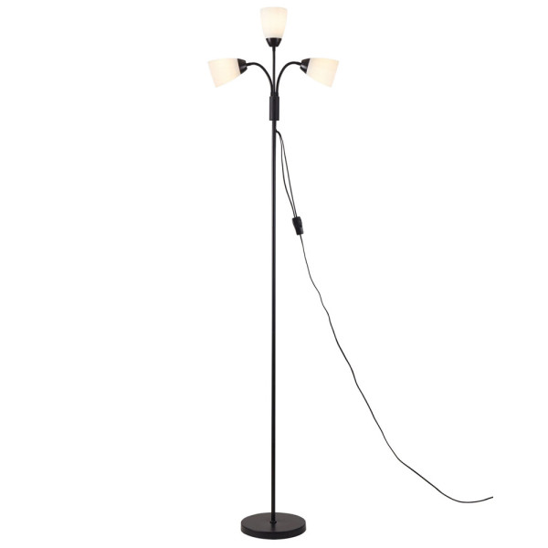 Торшер Goldlux 330673 Tulip E27 3x20W IP20 чорний - фото №3