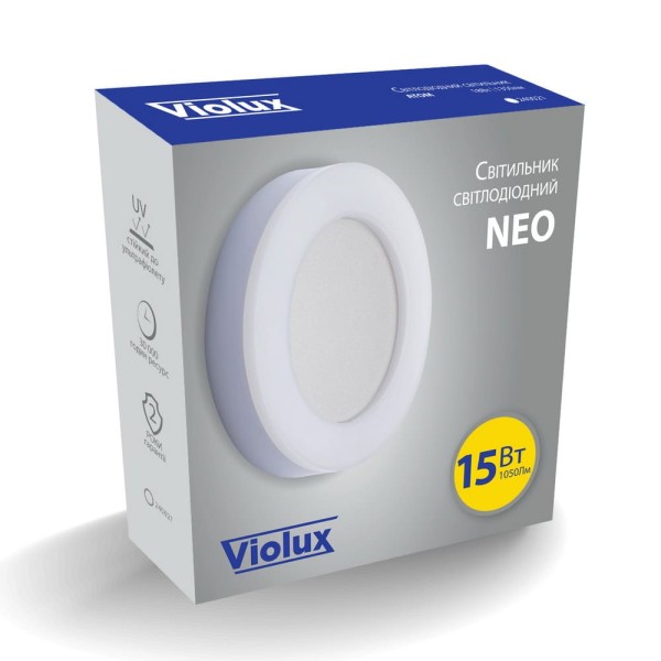 Светильник LED Violux ДББ NEO круг 15W 4000K IP65 ( 242211 ) - фото №2