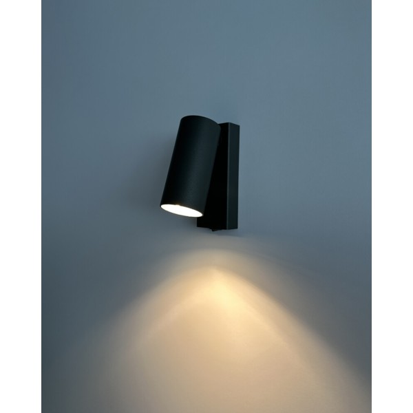 Бра, настенный светильник Nowodvorski 11763 Fourty GU10 1x10W IP20 черный - фото №3