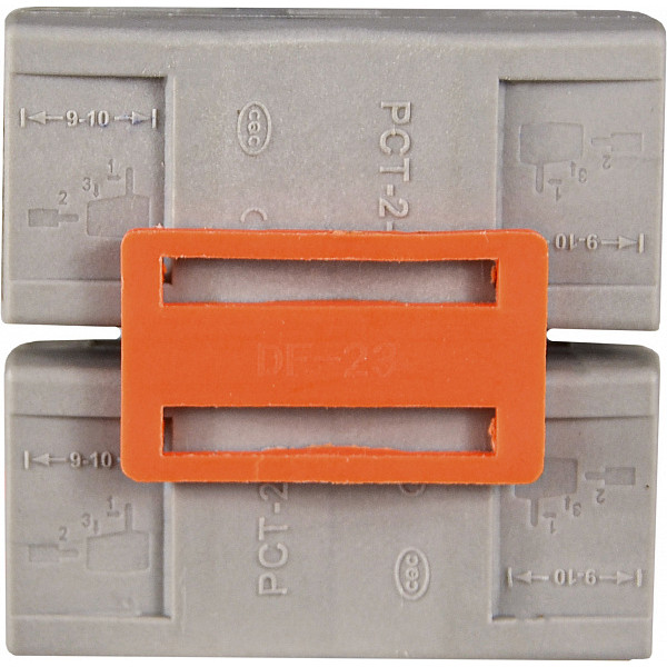 З’єднувач універсальних клем Аско-Укрем DF-213 (A0130010130) - фото №2