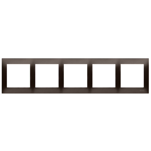П'ятимісна рамка Kontakt Simon Simon 54 Premium DR5/46 (бронза) - фото №1