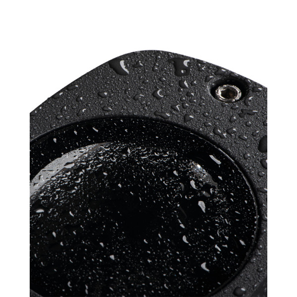 Вуличний світильник Kanlux 38880 ZEVI GU10 1x10 IP54 чорний - фото №1