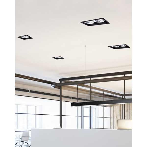 Точечный светильник Nowodvorski 39416 Mod GU10 2x75W IP20 Bl - фото №3