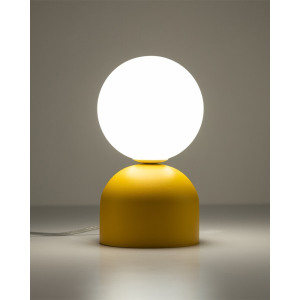 Настільна лампа TK Lighting 16040 Miki G9 1x8W IP20 жовта - фото №2