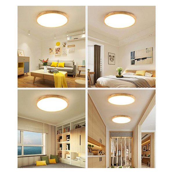 Светильник потолочный Goldlux 319012 Woody Led 1x24W 4000K 2600Lm IP20 Beige - фото №3