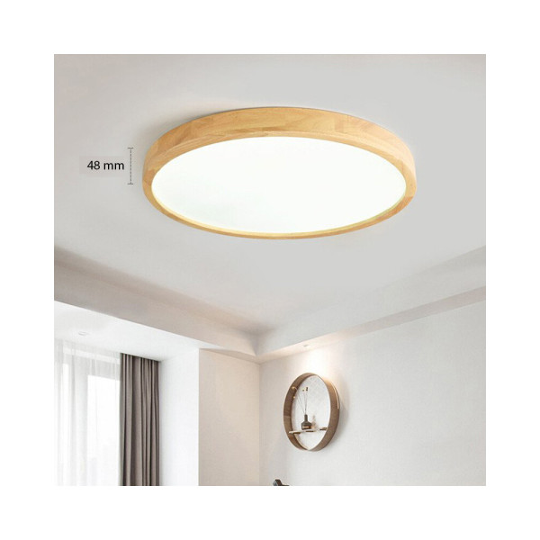 Светильник потолочный Goldlux 319012 Woody Led 1x24W 4000K 2600Lm IP20 Beige - фото №4