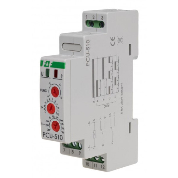 Реле часу F&F PCU-510 DUO - фото №3