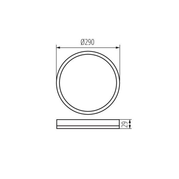 Потолочный светильник Kanlux 31503 Azpo LED 1x18.5W 4000K 1800Lm IP54 черный - фото №3