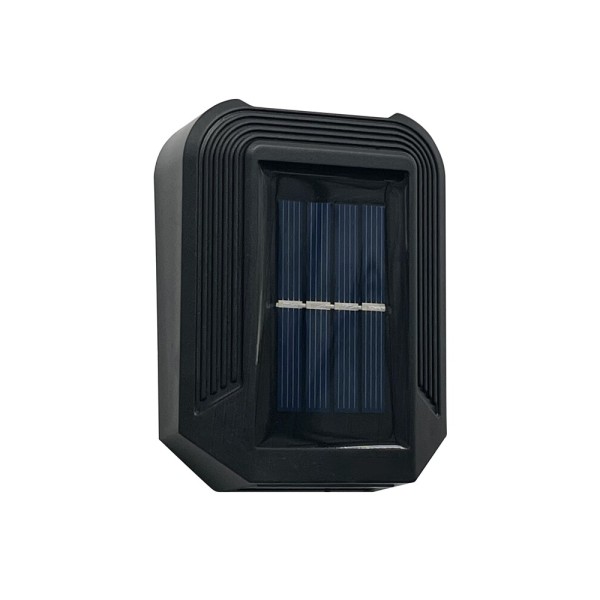 Вуличний світильник на сонячній батареї Goldlux 323118 Luce LED 1x0.6W 6000K 10Lm IP44 чорний