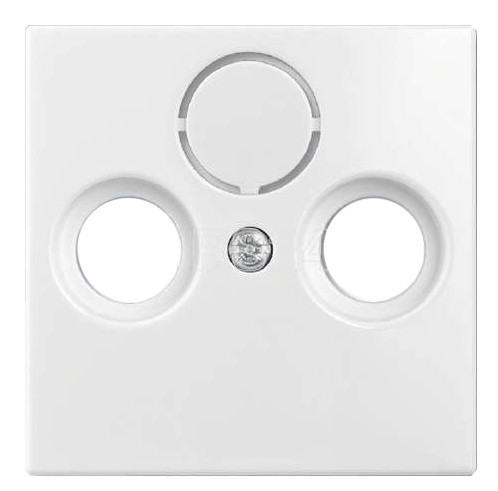 Центральна плата TV+R+(SAT) розетки ABB Basic 55 2CKA001724A4283 1743-94-507 (альпійський білий)