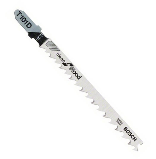 Лобзиковые пилки Bosch T101D (5шт) - фото №1