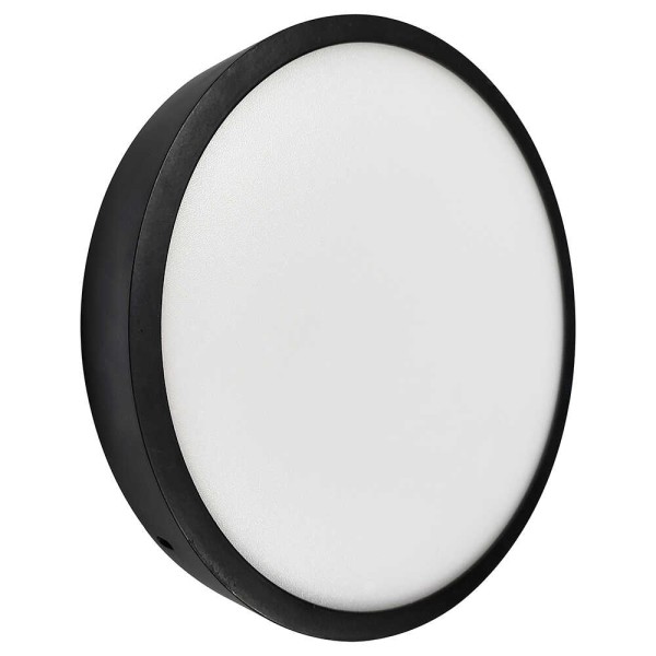 Світильник LED Violux ДББ RODOS круг 24W 5000K IP20 чорний ( 330141 ) - фото №1