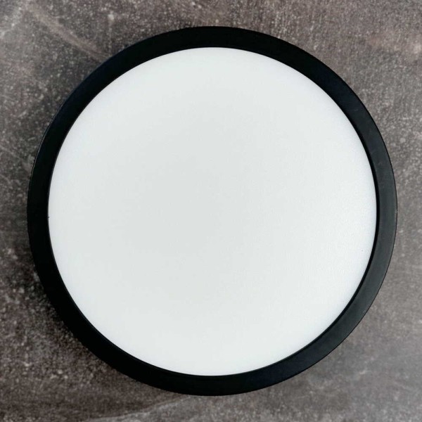 Світильник LED Violux ДББ RODOS круг 24W 5000K IP20 чорний ( 330141 ) - фото №2