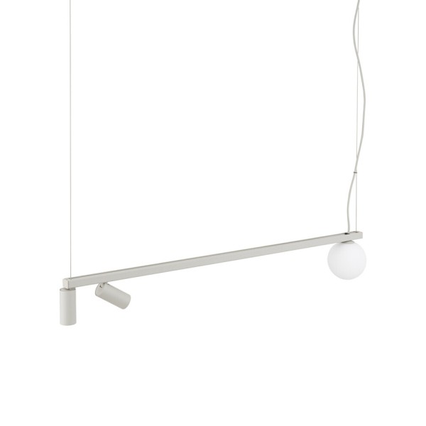 Подвесной светильник, люстра Nowodvorski 11450 Fourty III GU10+G9 3x10W IP20 светло-серый - фото №3