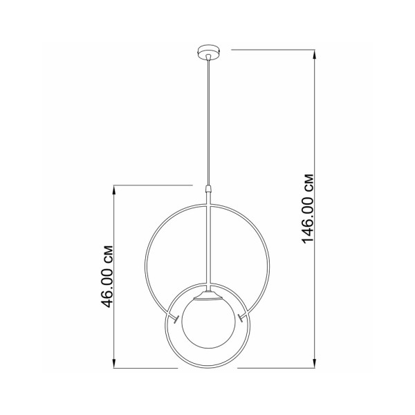Подвесной светильник, люстра Imperium Light 320146.12.01 Art deco - фото №1
