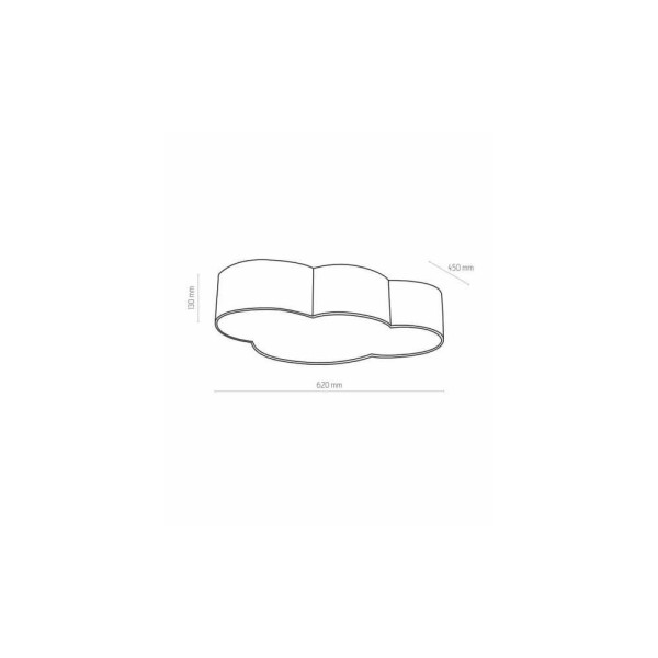 Потолочный светильник TK lighting 3145 Cloud - фото №1