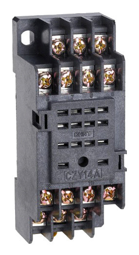 Роз'єм-цоколь Chint CZY14A для NJDC-17(D)/4ZS JZX-22F(D)/4Z (285961)