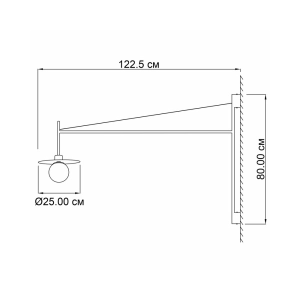 Бра, настінний світильник Imperium light 3821122.05.01 Quest - фото №2