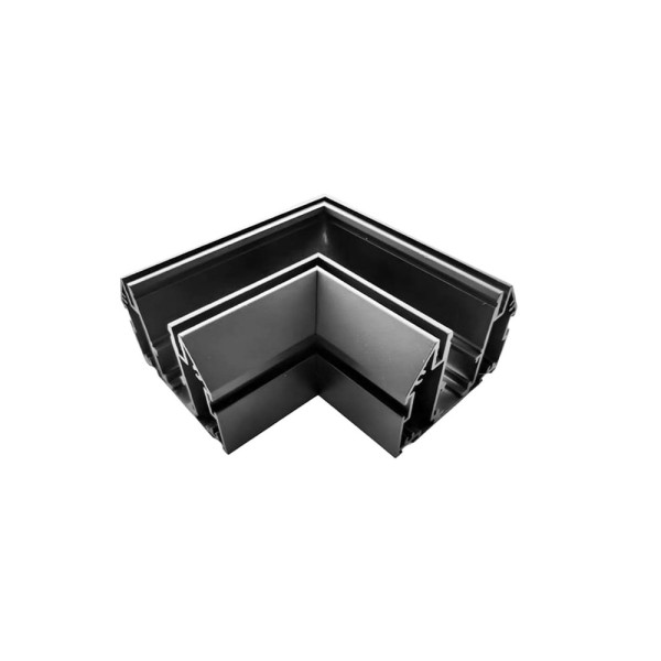 З'єднувач кутовий для натяжної стелі ALMG-ZM SNP 90 BK - фото №1