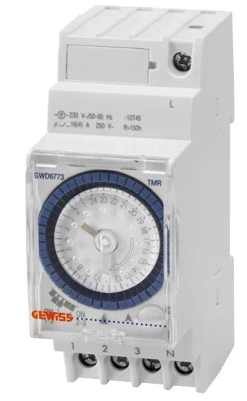 Добовий таймер GEWISS TMR 2M (GWD6773)