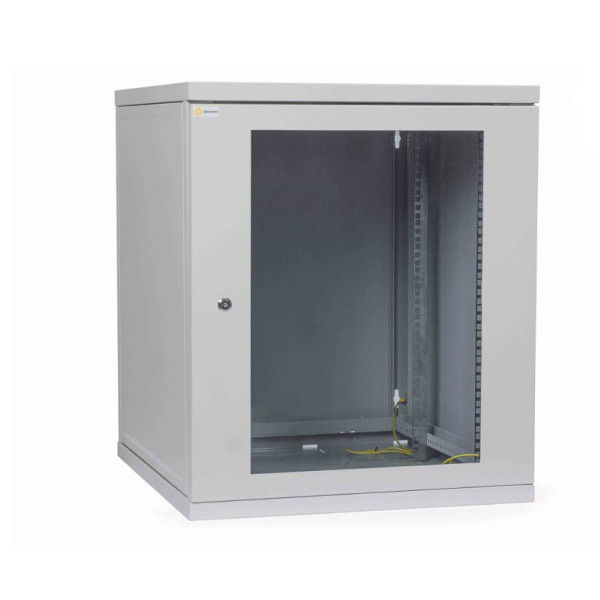 Телекоммуникационный шкаф IPCOM CH 12U стекло 450мм - фото №1