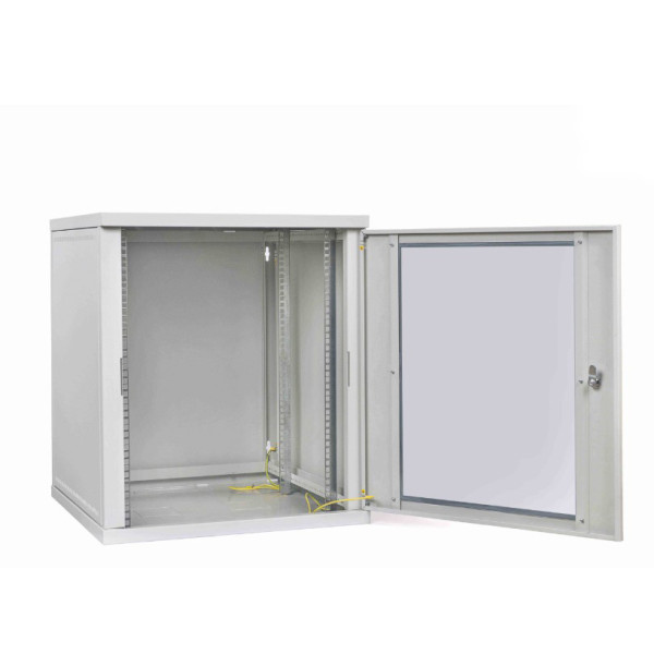 Телекоммуникационный шкаф IPCOM CH 12U стекло 450мм - фото №2