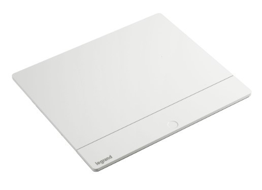 Лючок с выдвижным блоком Legrand на 4 модуля (654801) белый - фото №2