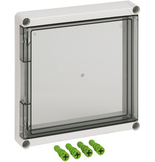 Прозрачная крышка комби бокса с дверцами Spelsberg GDK 2-KT (320х320х50мм)