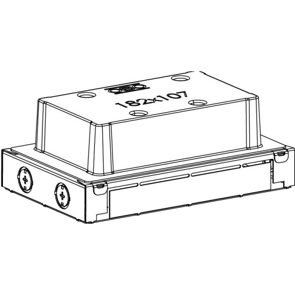 Монтажна коробка OBO Bettermann (7428062) UGE2 для наливних підлог люків GES2 h=70…90мм - фото №1