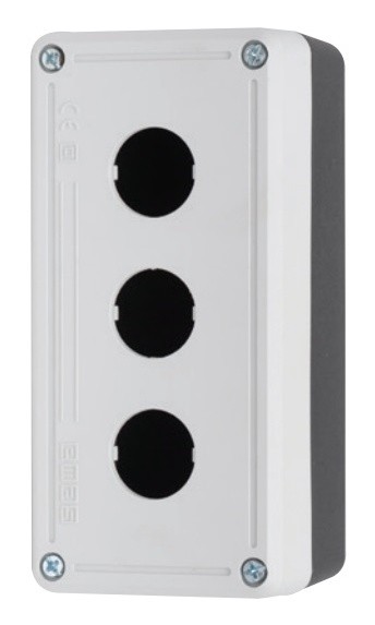 Корпус кнопочного поста 3 места, EMAS