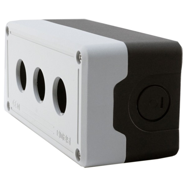 Корпус кнопочного поста 3 места, EMAS - фото №3