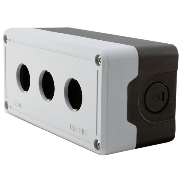 Корпус кнопочного поста 3 места, EMAS - фото №4