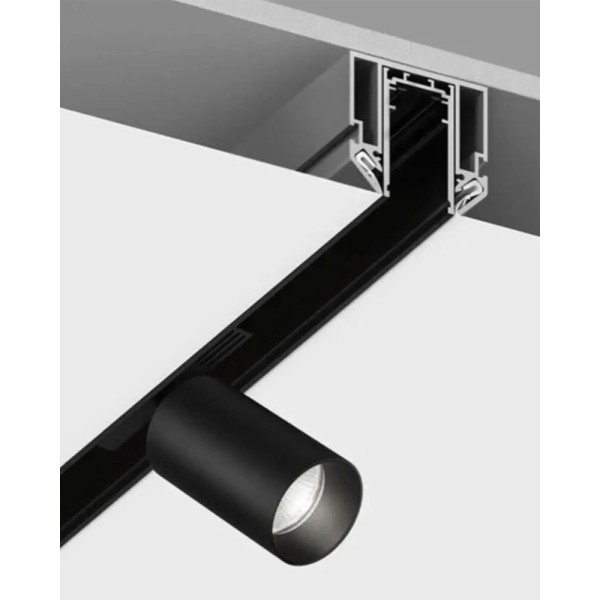 Профиль база для магнитного шинопровода Oledim 7771366 OL16 2м IP20 серебристый - фото №1