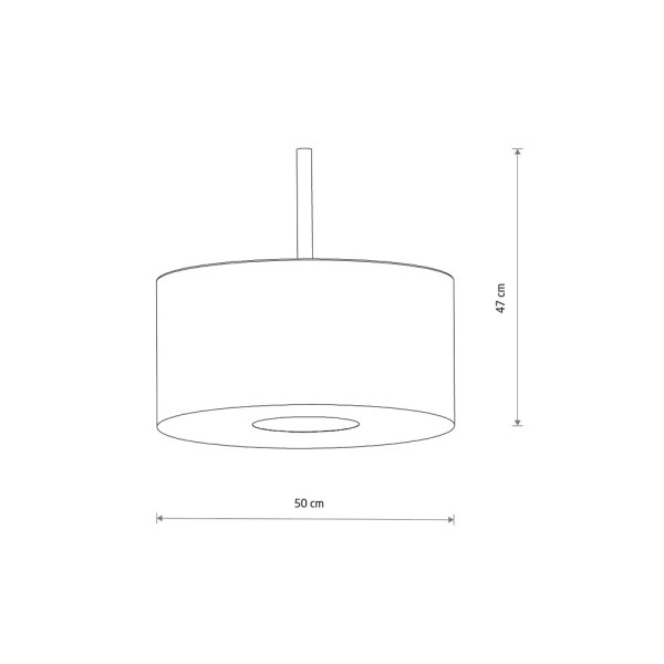 Абажур Nowodvorski 12181 Cameleon Sage M 25W IP20 сіро-зелений - фото №1