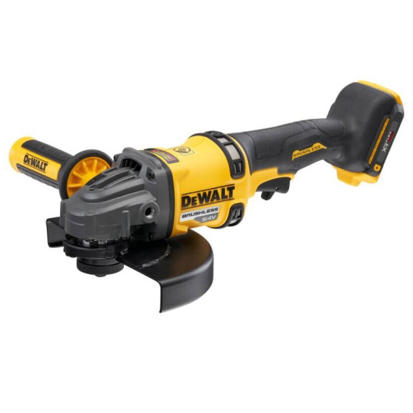 Угловая аккумуляторная бесщеточная шлифмашина DeWALT DCG440N Flexvolt XR Li-lon 54В Ø180мм 6500об/мин