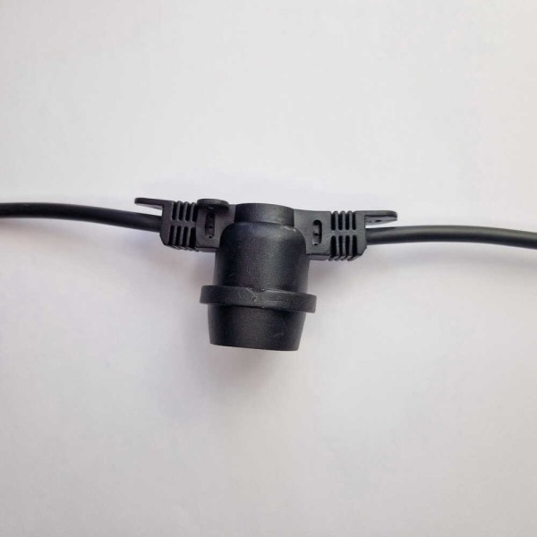 Гірлянда STARS патрон 20хЕ27 10м IP65 чорний VIOLUX ( 950010 ) - фото №5