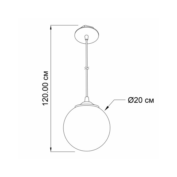 Подвесной светильник, люстра Imperium Light 294120.01.01 River E14 1x40W IP20 - фото №1