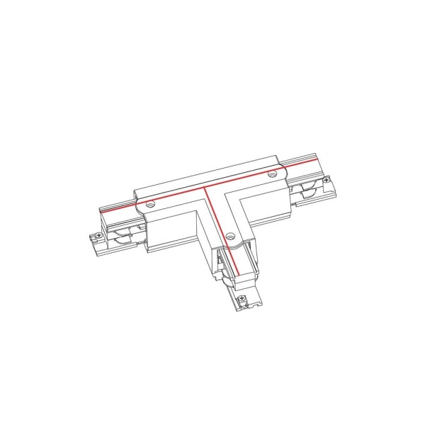 З'єднувач Nowodvorski 8704 CTLS Power T Connector Right 2 T-R2 IP20 чорний - фото №1
