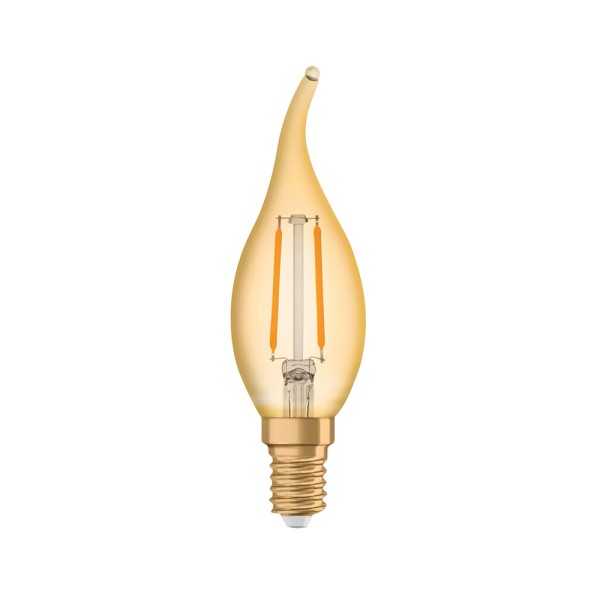 Светодиодная лампочка Osram 4099854091537 Vintage LED E14 BA22 1x2.5W 2400K 220Lm IP20