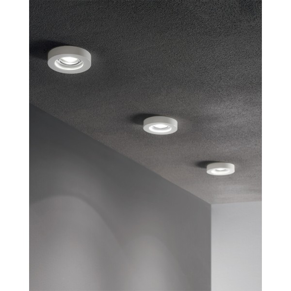 Точечный светильник Ideal Lux 113999 Blues GU10 1x50W IP20 белый - фото №1