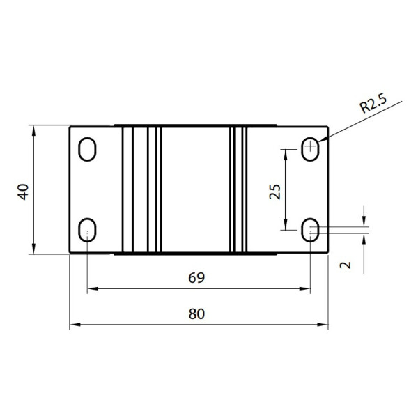 Распределительный блок ETI 001102424 EDBM-7/PE (192А 1x4-70; 3x2.5-25; 4x2.5-16) - фото №6