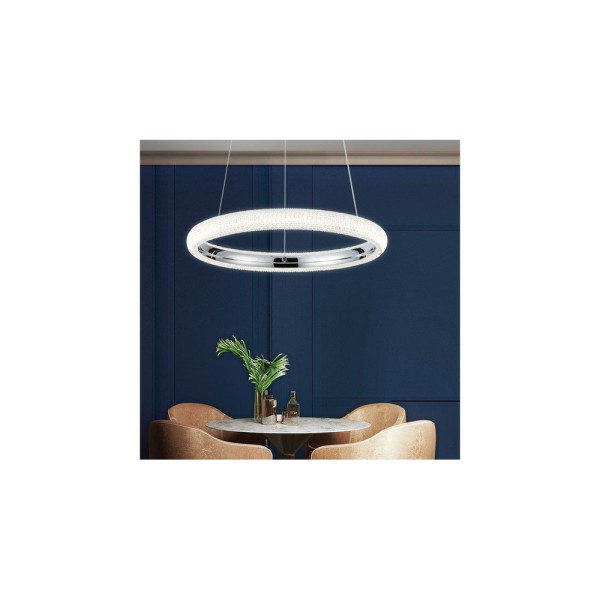 Люстра Reality 340301-06 Vigo Led 1x18W 4000K 1440Lm IP20 Хром - фото №3