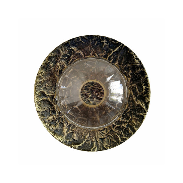 Бра, настінний світильник Pikart 33641 Vulcane G4 1x60W IP20 Brass - фото №1